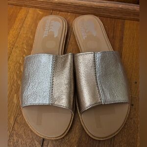 Sorel Ella Block Slide Sandals